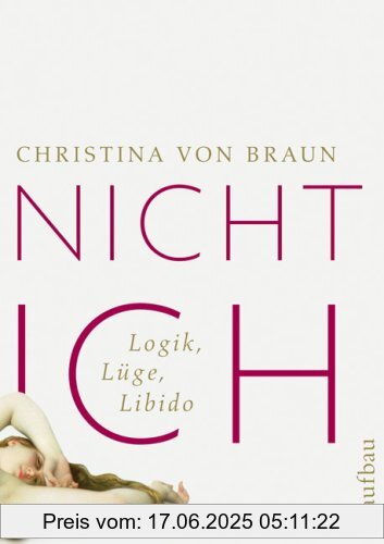 Binding : Gebundene Ausgabe, Edition : 1, Label : Aufbau Verlag, Publisher : Aufbau Verlag, medium : Gebundene Ausgabe, numberOfPages : 487, publicationDate : 2009-01-20, authors : Braun, Christina von, languages : german, ISBN : 3351026722