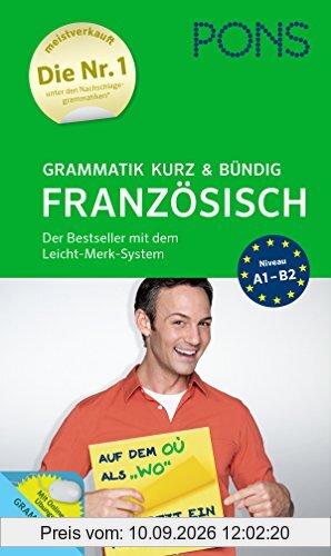 PONS Grammatik kurz und bündig Französisch - Der Grammatik-Bestseller* mit dem Leicht-Merk-System