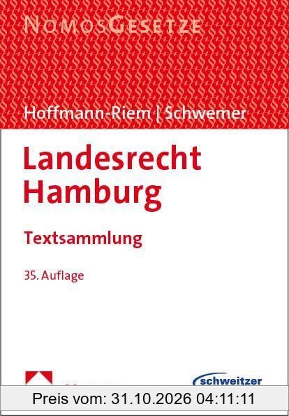 Landesrecht Hamburg: Textsammlung
