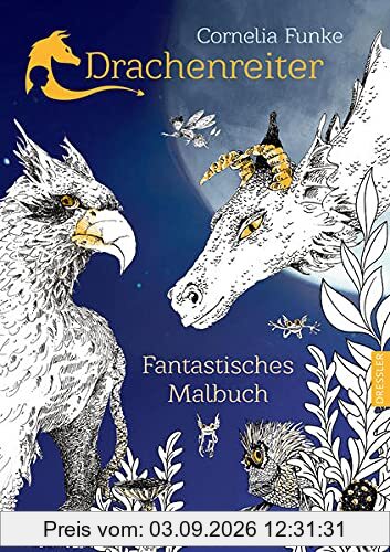 Drachenreiter. Fantastisches Malbuch