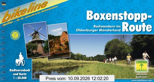Bikeline Boxenstopp-Route. Radwandern im Oldenburger Münsterland
