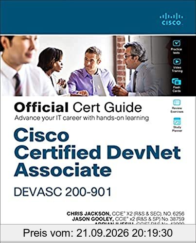Cisco Certified Devnet Associate Devasc 200-901 Official Cert Guide