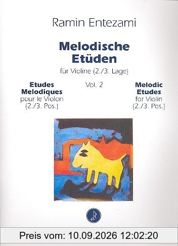Ries & Erler Musikverlag Melodische Etüden für Violine2