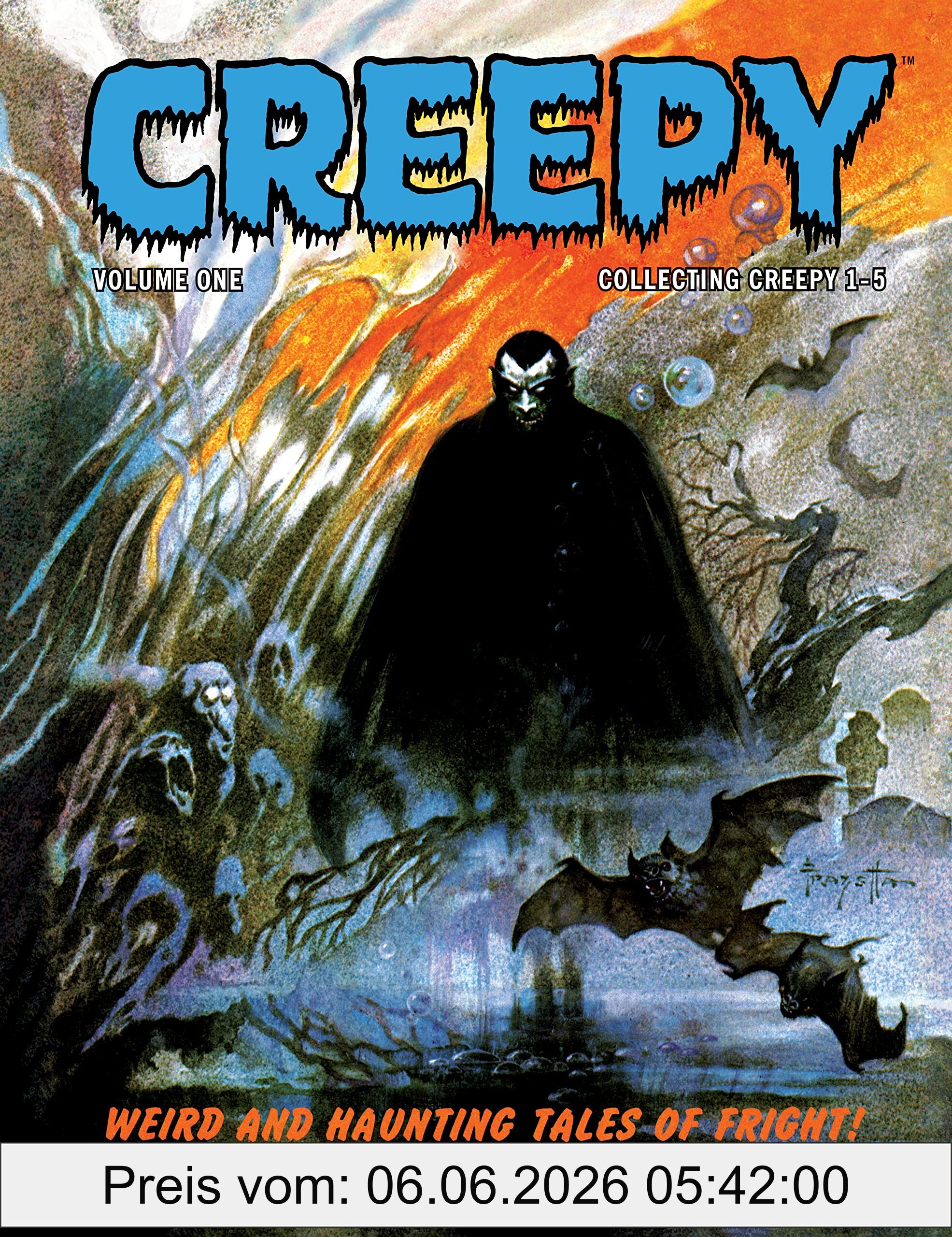 Archie Goodwin Creepy Archives Volume 1, Collecting Creepy #1 - #5