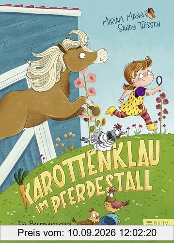 Karottenklau im Pferdestall - Ein Bauernhofkrimi zum Mitraten: Detektivgeschichte für Kinder ab 5 Jahre (Vorlesen)