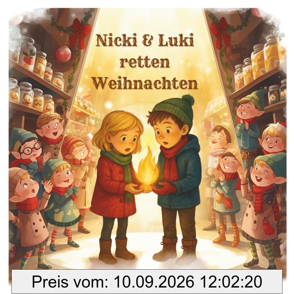 Nicki & Luki retten Weihnachten: Ein magisches Weihnachtsabenteuer für Kinder ab 6 Jahren – voller Elfen, Mut, Freundschaft und dem wahren Zauber von Weihnachten