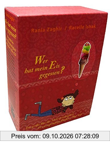 Wer hat mein Eis gegessen? (Die große Box der Mehrsprachigkeit): Die große Box der Mehrsprachigkeit: 19 zweisprachige Bücher und 1 Hör-CD …