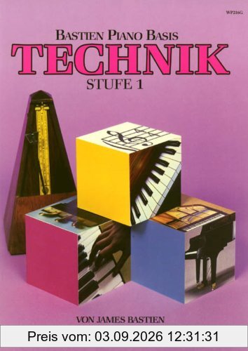 Technik Stufe 1 Bastien Piano Basis