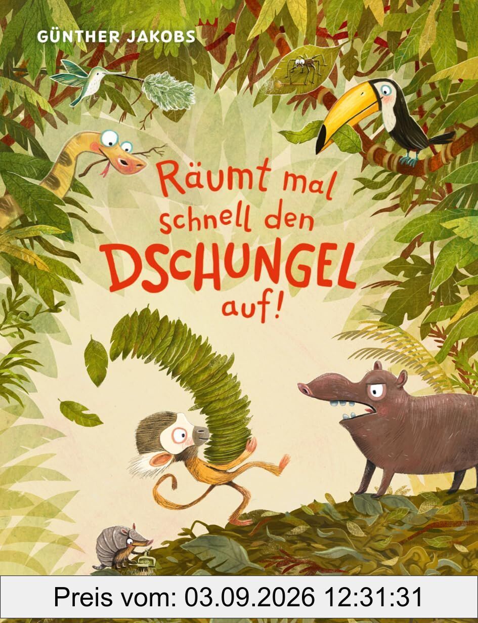 Räumt mal schnell den Dschungel auf!