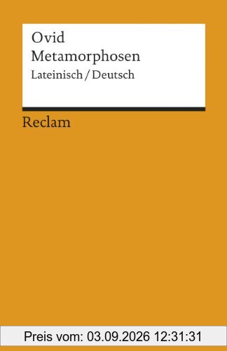 Metamorphosen: Lat./Dt.