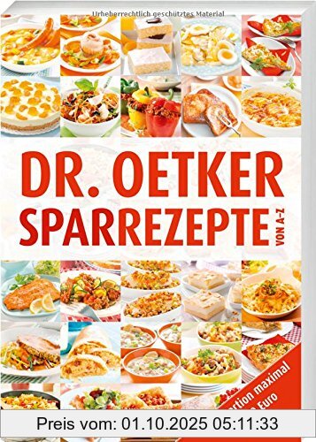 Sparrezepte von A-Z