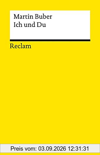 Ich und Du (Reclams Universal-Bibliothek)