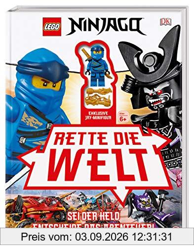 LEGO® NINJAGO® Rette die Welt: Sei der Held Entscheide das Abenteuer! Mit exklusiver Minifigur