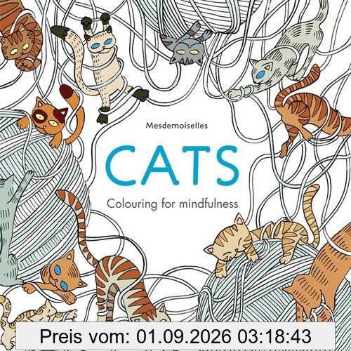 Cats: Colouring for Mindfulness