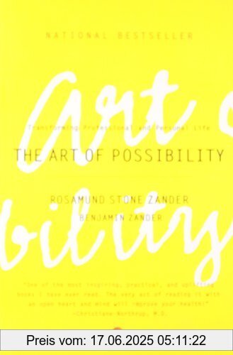 Binding : Taschenbuch, Edition : REV., Label : Penguin Books, Publisher : Penguin Books, NumberOfItems : 2, PackageQuantity : 1, medium : Taschenbuch, numberOfPages : 224, publicationDate : 2002-09-24, releaseDate : 2002-09-24, authors : Zander, Rosamund Stone, Benjamin Zander, languages : english, ISBN : 0142001104