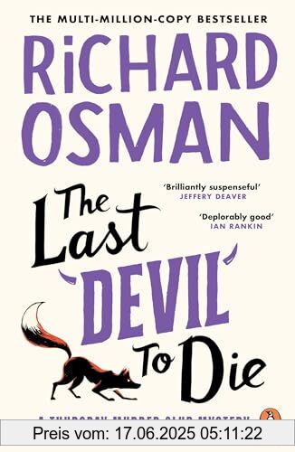 Binding : Taschenbuch, Edition : Heruitgave, Label : Penguin, Publisher : Penguin, medium : Taschenbuch, numberOfPages : 432, publicationDate : 2024-05-09, releaseDate : 2024-05-09, authors : Richard Osman, ISBN : 0241992400
