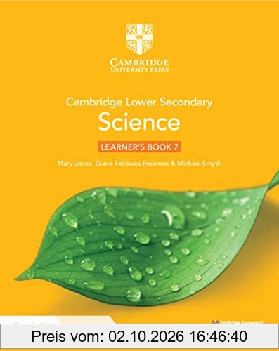 Cambridge Lower Secondary Science Learner's Book 7 with Digital Access (1 Year)