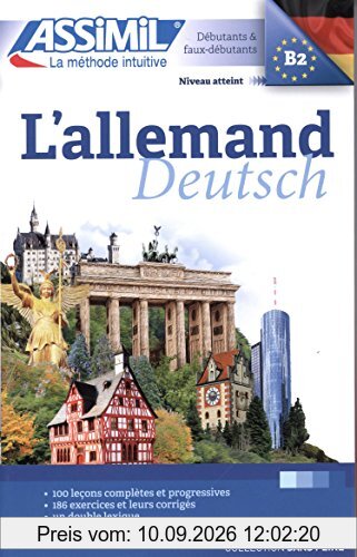 L'allemand : débutants & faux débutants, niveau atteint B2