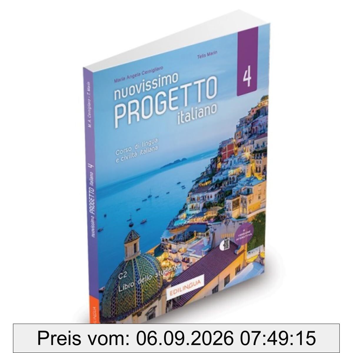 Nuovissimo Progetto italiano 4: + IDEE online code - Libro dello studente