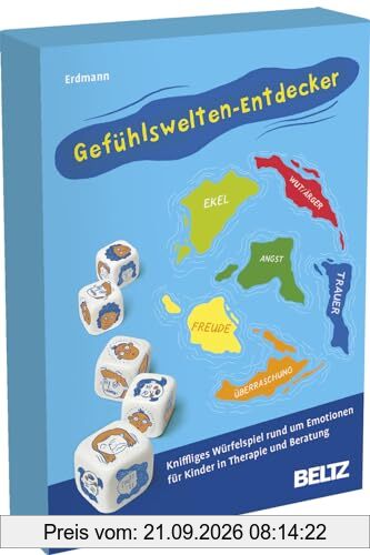 Gefühlswelten-Entdecker: Kniffliges Würfelspiel rund um Emotionen für Kinder in Therapie und Beratung (Beltz Therapiespiele)