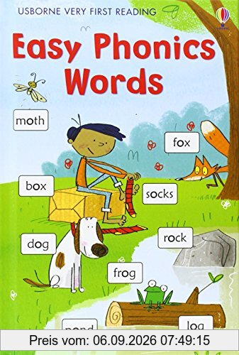 Easy Phonic Words (Usborne Very First Reading)