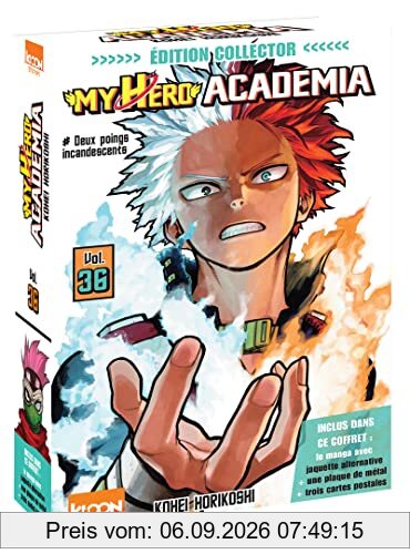 My hero academia : coffret volume 36