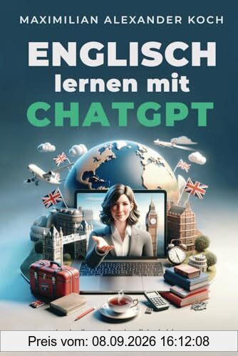 Englisch lernen mit ChatGPT: 4x schneller zum Sprachprofi durch deinen eigenen Privatlehrer mit Künstlicher Intelligenz | Als Anfänger oder Fortgeschrittener gezielt zum Muttersprach-Niveau