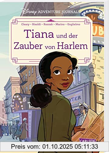 Disney Adventure Journals: Tiana und der Zauber von Harlem: Spannender Comic für Kinder ab 8 Jahren mit der Disney-Prinzessin aus »Küss den Frosch«