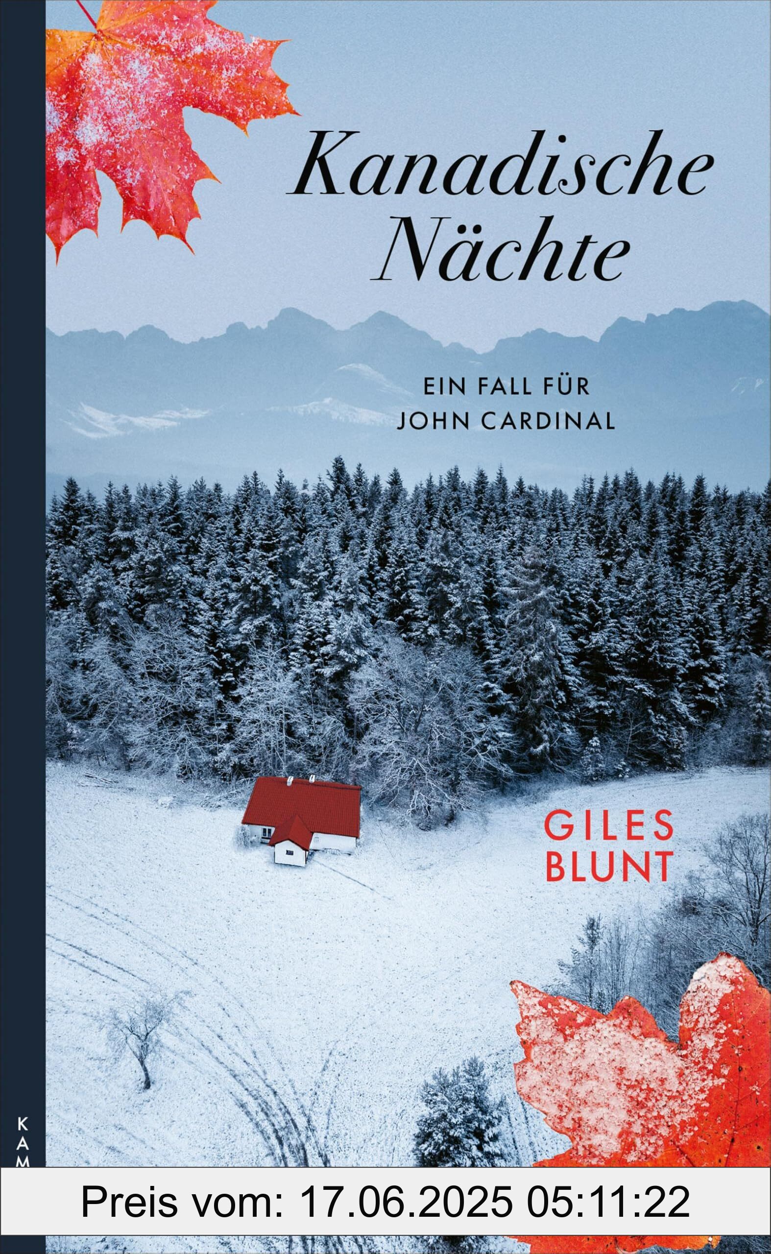 Binding : paperback, Edition : 1, Label : Kanadische Nächte : Der vierte Fall für John Cardinal (Ein Fall für John Cardinal), medium : paperback, numberOfPages : 368, publicationDate : 2025-01-23, languages : german, ISBN : 3311121023