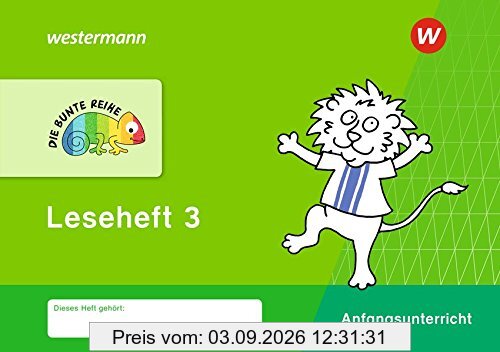 DIE BUNTE REIHE - Deutsch: Leseheft 3