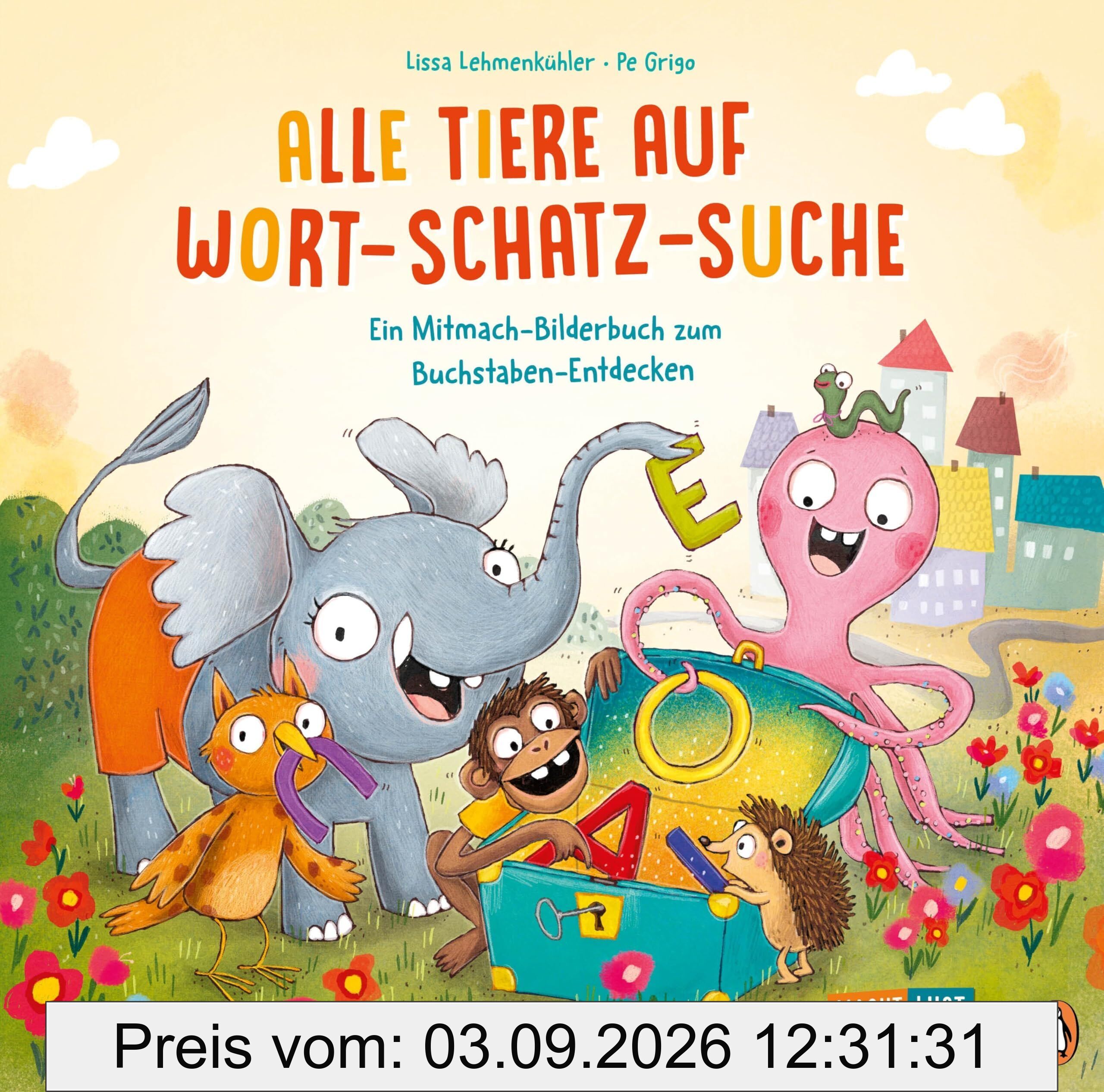 Alle Tiere auf Wort-Schatz-Suche