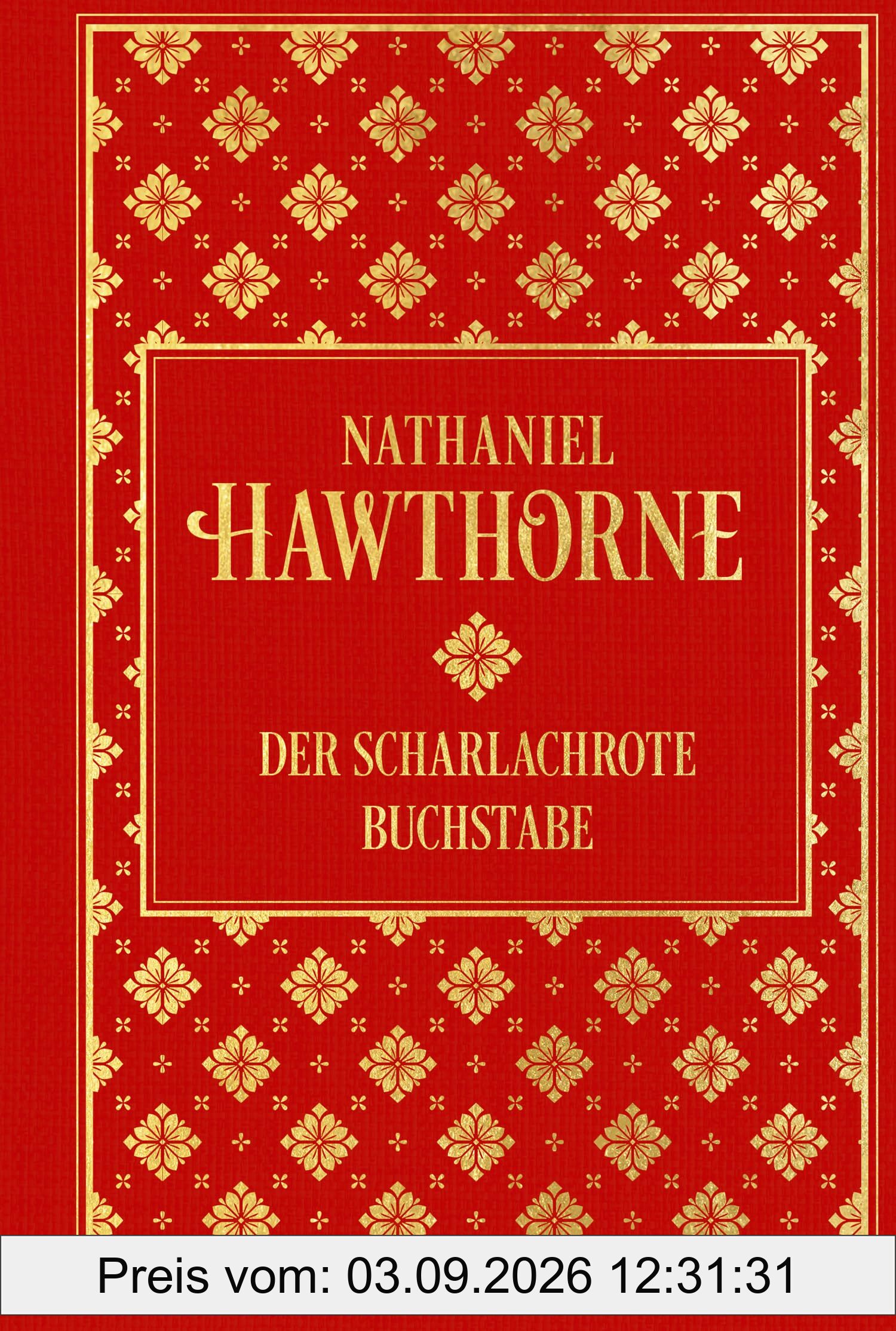 Der scharlachrote Buchstabe: Leinen mit Goldprägung