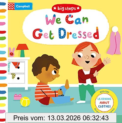Campbell Books We Can Get Dressed, Putting On My Clothes (Campbell Big Steps, 8, Band 8)