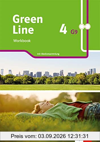 Green Line 4 G9: Workbook mit Mediensammlung Klasse 8 (Green Line G9. Ausgabe ab 2019)