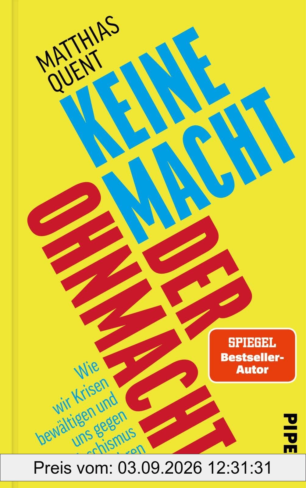 Keine Macht der Ohnmacht: Wie wir Krisen bewältigen und uns gegen Faschismus wehren | Strategien gegen Resignation und Rechtsruck