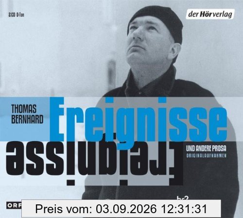 Ereignisse und andere Prosa. Originalaufnahmen. 2 CDs.