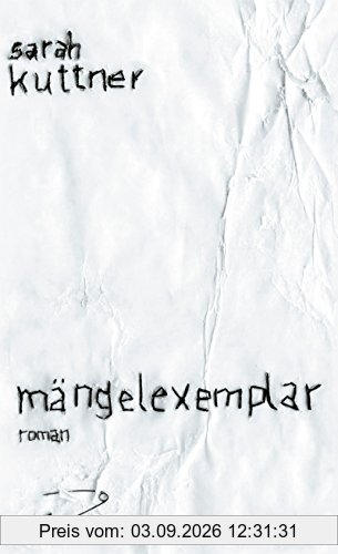 Mängelexemplar: Roman
