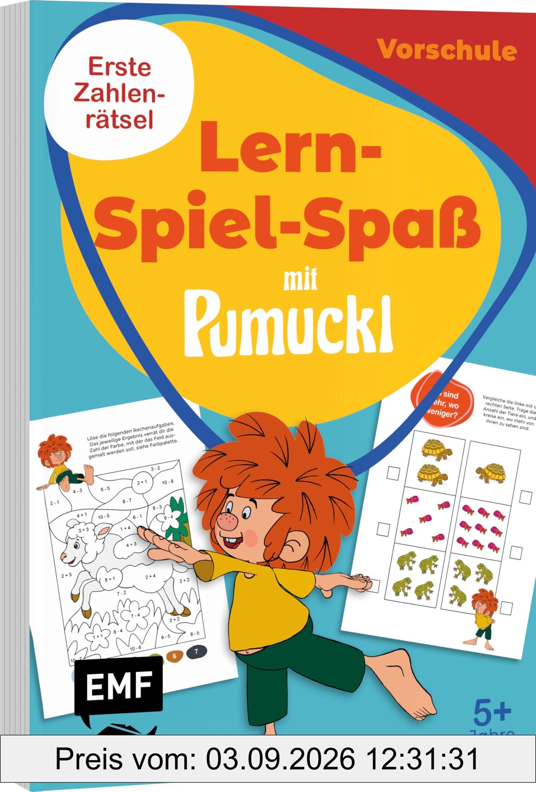 Lern-Spiel-Spaß mit Pumuckl - Mein Vorschulblock: Erste Zahlen