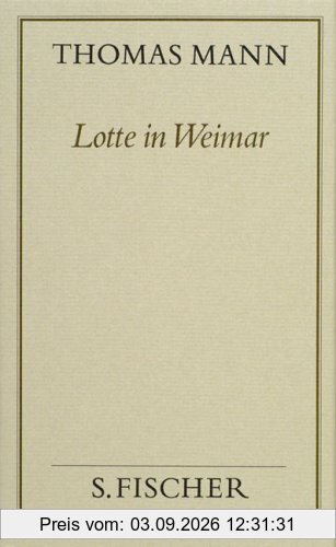 Lotte in Weimar: Roman