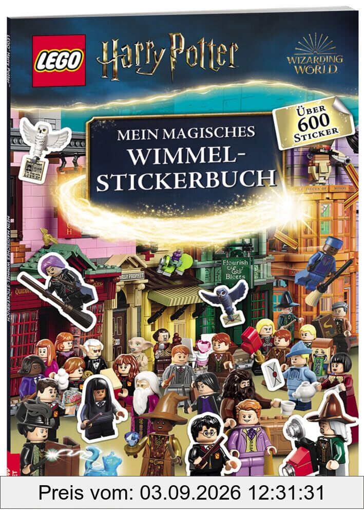 LEGO® Harry Potter™ – Mein magisches Wimmel-Stickerbuch: mit 12 Stickerseiten