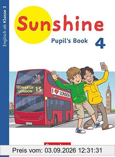 Sunshine - Englisch ab Klasse 3 - Allgemeine Ausgabe 2020 - 4. Schuljahr: Pupil's Book