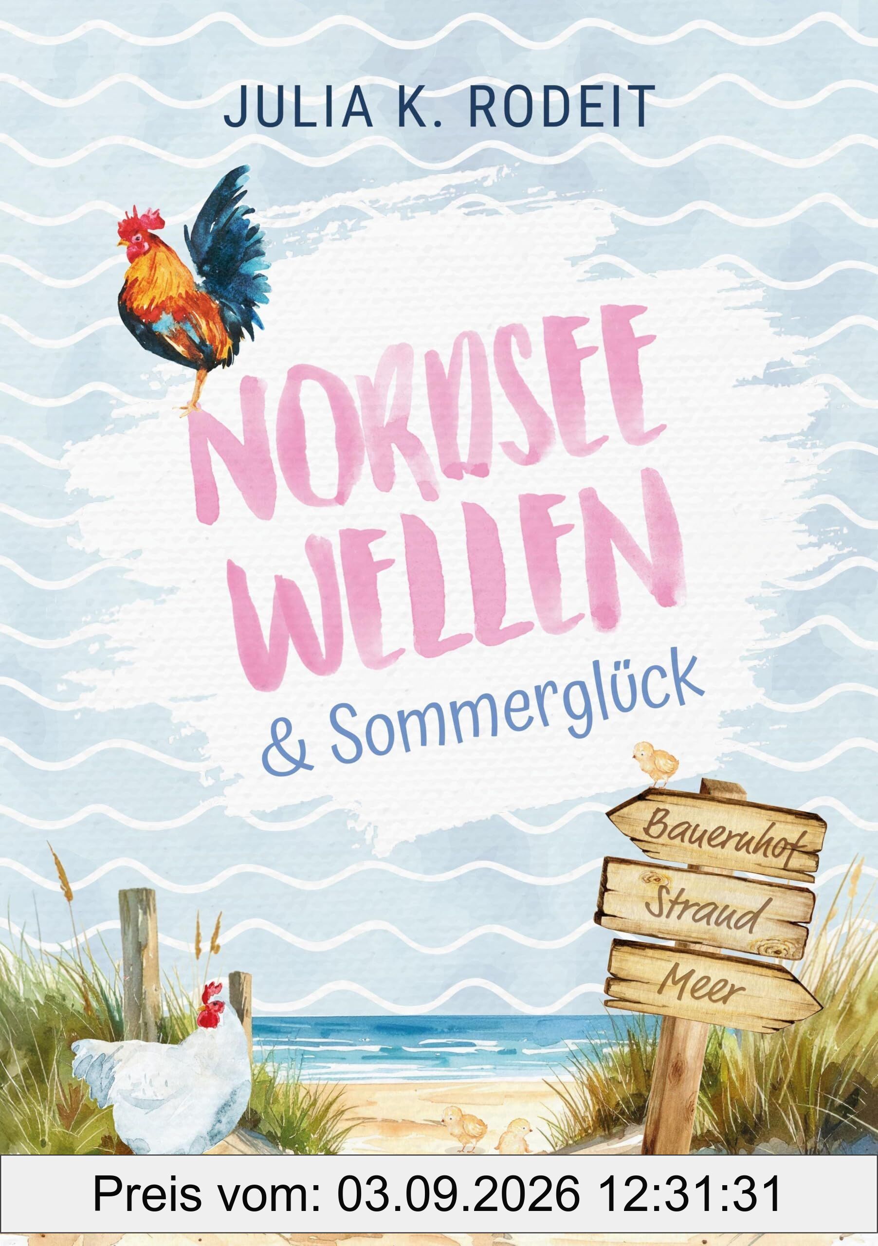 Nordseewellen und Sommerglück