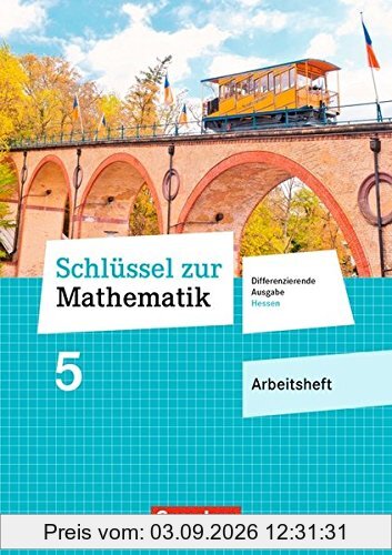 Schlüssel zur Mathematik - Differenzierende Ausgabe Hessen / 5. Schuljahr - Arbeitsheft mit eingelegten Lösungen