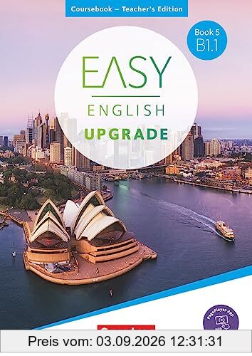 Easy English Upgrade - Englisch für Erwachsene - Book 5: B1.1: Coursebook - Teacher's Edition - Inkl. PagePlayer-App