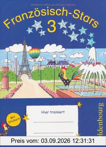 Französisch-Stars 3 Übungsheft