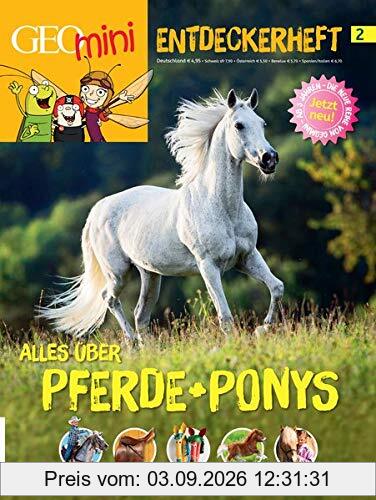 GEOlino mini Entdeckerheft 2/2016 - Alles über Pferde + Ponys