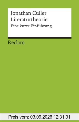 Literaturtheorie: Eine kurze Einführung