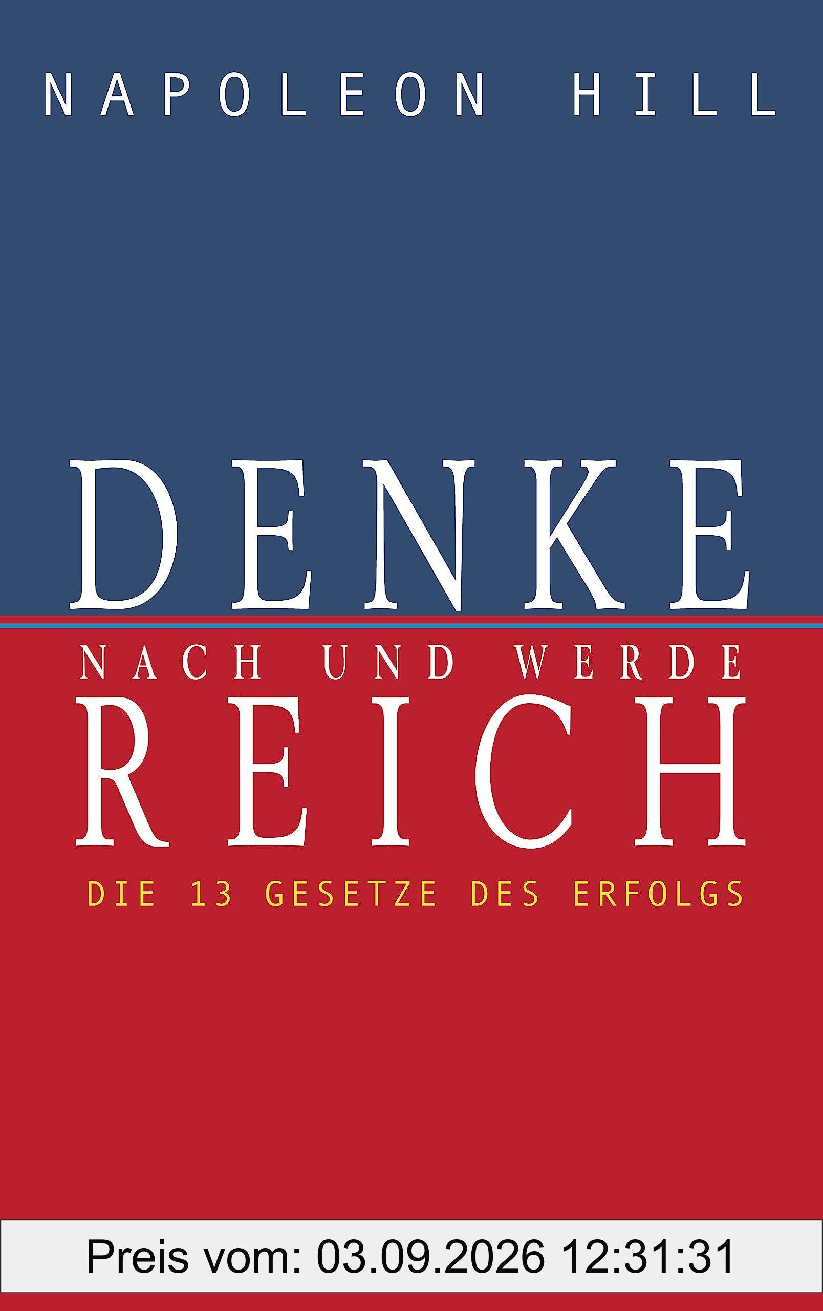 Denke nach und werde reich