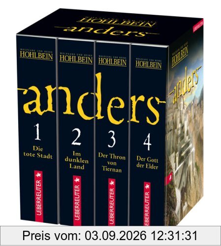 Anders 1 - 4: Die tote Stadt / Im dunklen Land / Der Thron von Tiernan / Der Gott der Elder