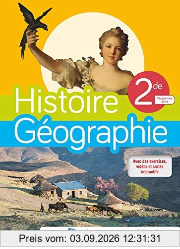 Histoire géographie 2de : programme 2019